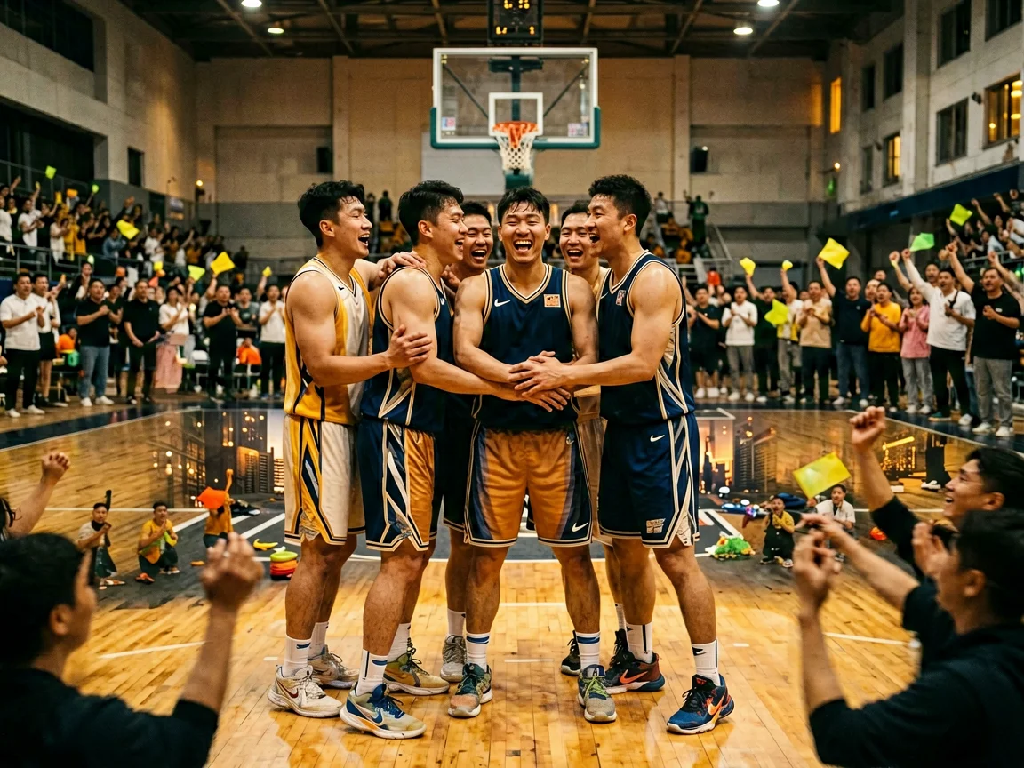 体育赛场准备，Ning